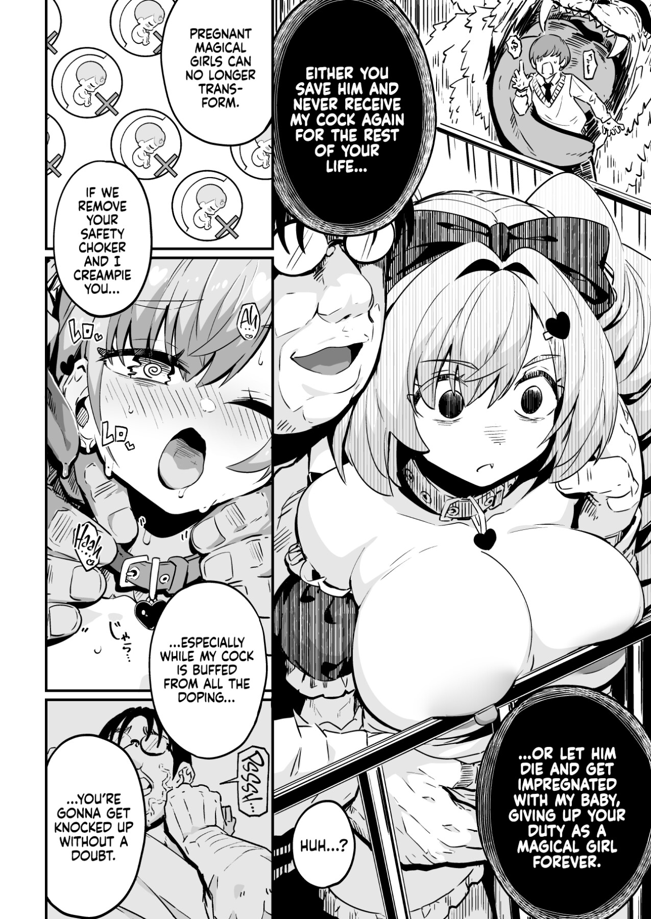 Hentai Manga Comic-Healing (Breaking) a Magical Girl - Only Oji-san Can Cure Her Wounds!-Read-58